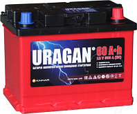 Автомобильный аккумулятор Uragan 60 R+ / 060 14 24 01 0201 07 11 9 L