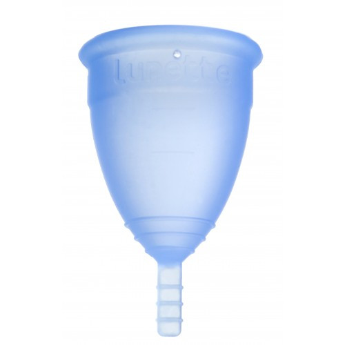 Менструальная чаша Lunette Cup 25 мл синяя - фото 3 - id-p227274801