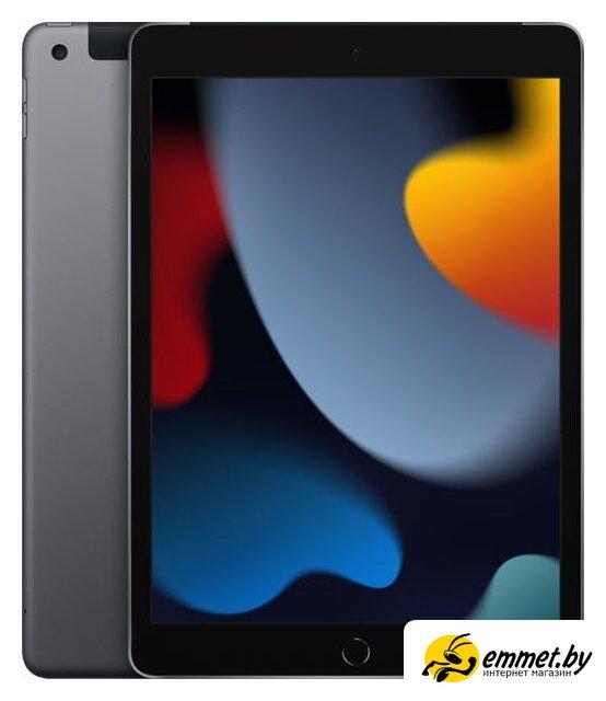 Планшет Apple iPad 10.2" 2021 256GB 5G MK4E3 (серый космос) - фото 1 - id-p227277193