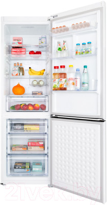 Холодильник с морозильником Maunfeld MFF 195NFW10 - фото 5 - id-p227276014