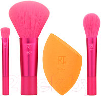 Набор кистей для макияжа Real Techniques Mini Holidaze Brush + Sponge Set / RT100108