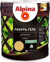 Защитно-декоративный состав Alpina Лазурь-гель