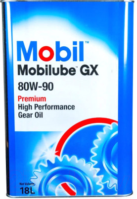 Трансмиссионное масло Mobil Mobilube GX 80W90 / 155424 - фото 1 - id-p227275094