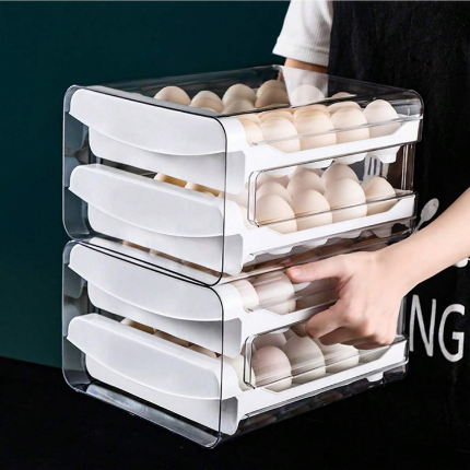 Контейнер для хранения яиц в холодильник на 40 яиц - фото 6 - id-p227277422