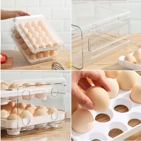 Контейнер для хранения яиц в холодильник на 40 яиц - фото 5 - id-p227277422