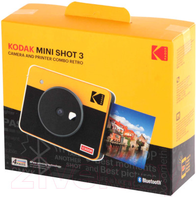 Фотоаппарат с мгновенной печатью Kodak Mini Shot 3 C300R - фото 6 - id-p227187503