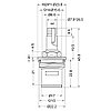 Кран-букса для смесителя 1/2", 20шл., шток 8х7мм, 180°, металлокерам, 575-189, фото 3