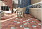 Керамогранит (MAINZU) DECOR BLUE LEAVES 20*20, фото 2