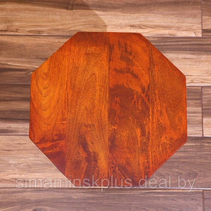 Столик кофейный 45х45х57 см, манговое дерево - фото 5 - id-p227280408