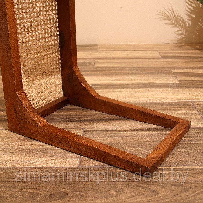 Столик кофейный 40х30х60 см, манговое дерево - фото 5 - id-p227280416