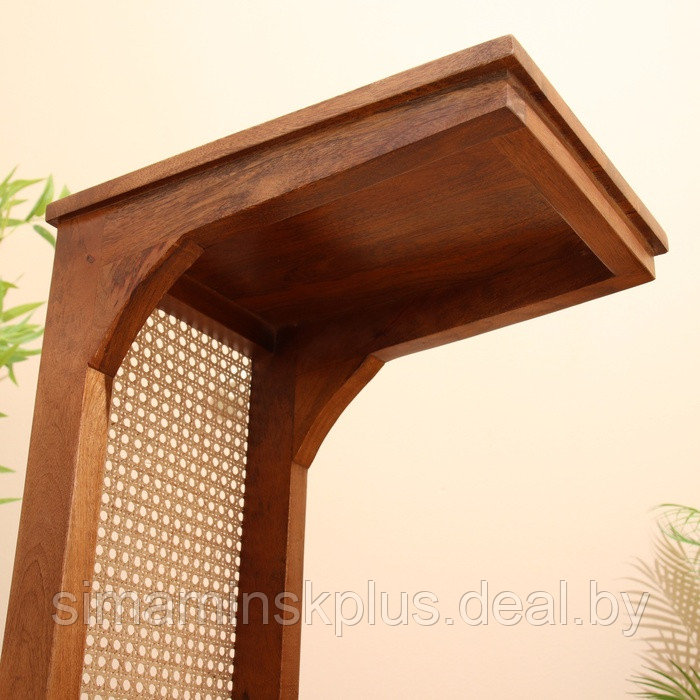 Столик кофейный 40х30х60 см, манговое дерево - фото 6 - id-p227280416