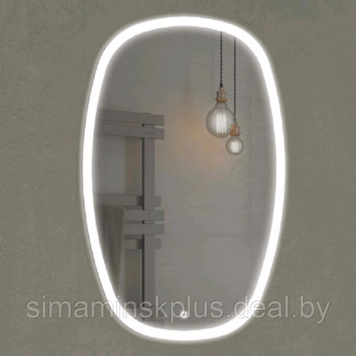 Зеркало Comforty Космея 50, светодиодная лента, бесконтактный сенсор, 50х80 см