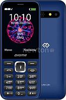 Кнопочный телефон Digma Linx C281 (синий)