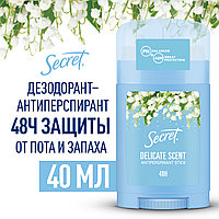 Secret Delicate Scent 40 мл Женский твердый антиперспирант-стик