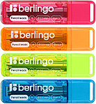 Грифели для автоматических карандашей Berlingo толщина грифеля 0,5 мм, твердость М, 12 шт. (корпус ассорти)