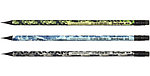 Карандаш чернографитный Berlingo Military твердость грифеля ТМ, с ластиком, корпус ассорти