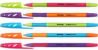 Ручка шариковая Berlingo Tribase Grip Fuze корпус ассорти, стержень синий