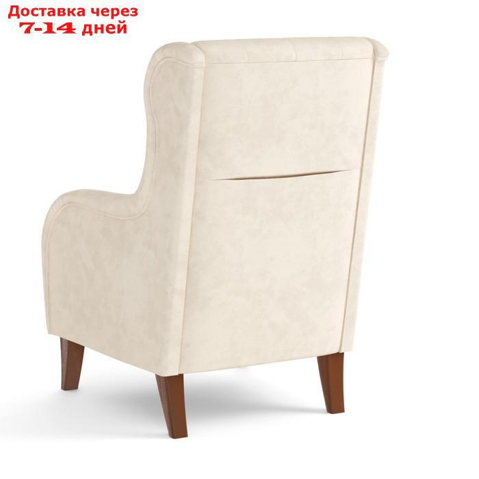 Кресло для отдыха "Амарант", велюр, цвет тенерифе крем - фото 4 - id-p227064788