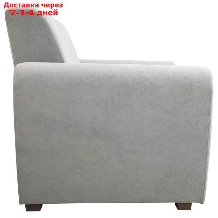 Кресло-кровать "Эдвин", велюр, цвет прага туман - фото 7 - id-p227064791