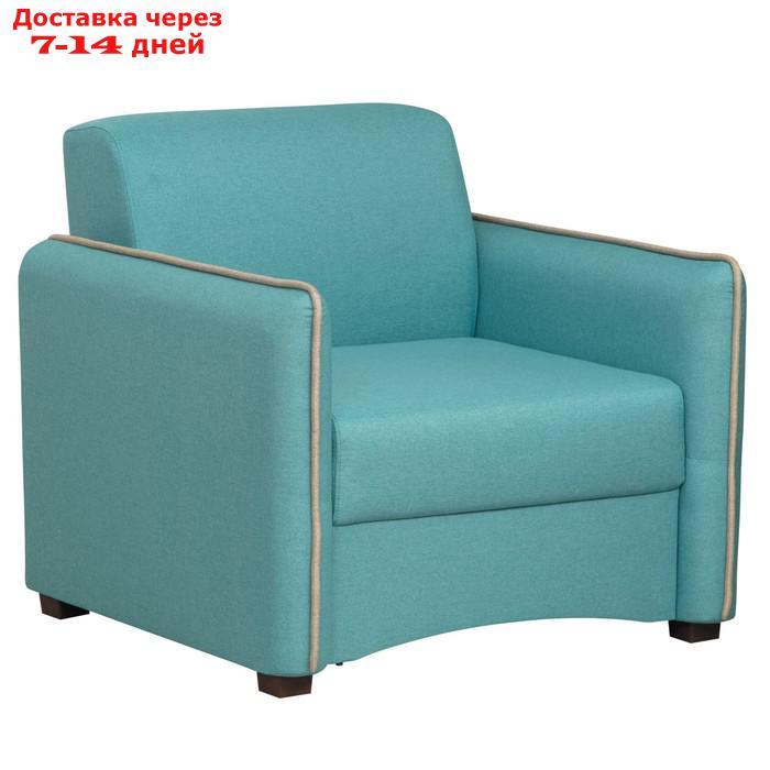 Кресло-кровать "Авалон", жаккард, цвет тесла бирюза / тесла крем - фото 1 - id-p227064794