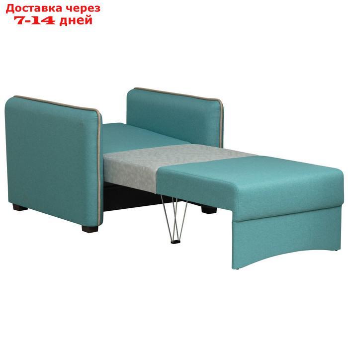 Кресло-кровать "Авалон", жаккард, цвет тесла бирюза / тесла крем - фото 3 - id-p227064794