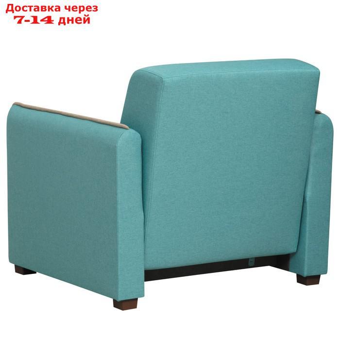 Кресло-кровать "Авалон", жаккард, цвет тесла бирюза / тесла крем - фото 9 - id-p227064794