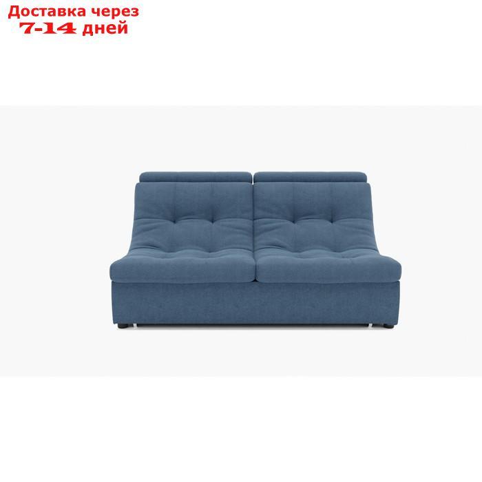 Прямой диван "Монако 1", механизм венеция, ППУ, велюр, цвет гелекси лайт 022 - фото 1 - id-p227064811
