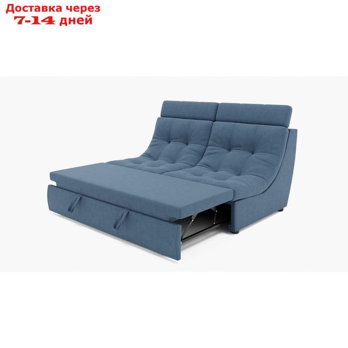 Прямой диван "Монако 1", механизм венеция, ППУ, велюр, цвет гелекси лайт 022 - фото 3 - id-p227064811