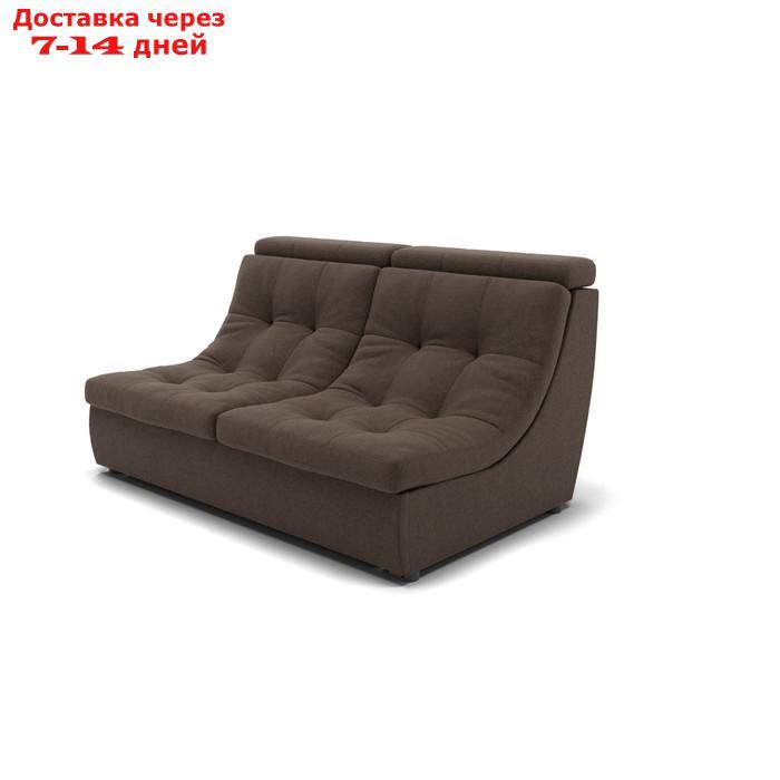 Прямой диван "Монако 1", механизм венеция, ППУ, велюр, цвет гелекси лайт 004 - фото 2 - id-p227064812
