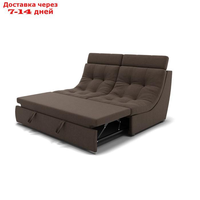 Прямой диван "Монако 1", механизм венеция, ППУ, велюр, цвет гелекси лайт 004 - фото 3 - id-p227064812
