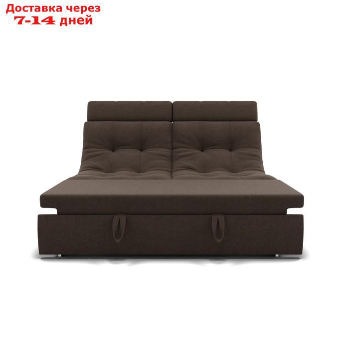 Прямой диван "Монако 1", механизм венеция, ППУ, велюр, цвет гелекси лайт 004 - фото 4 - id-p227064812