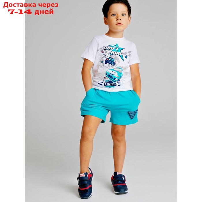 Комплект для мальчика: футболка, брюки, рост 98 см - фото 5 - id-p227008373