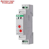 Реле времени PCR-513 8А 230В 1 перекл. IP20 задержка включ. монтаж на DIN-рейке F&F EA02.001.003