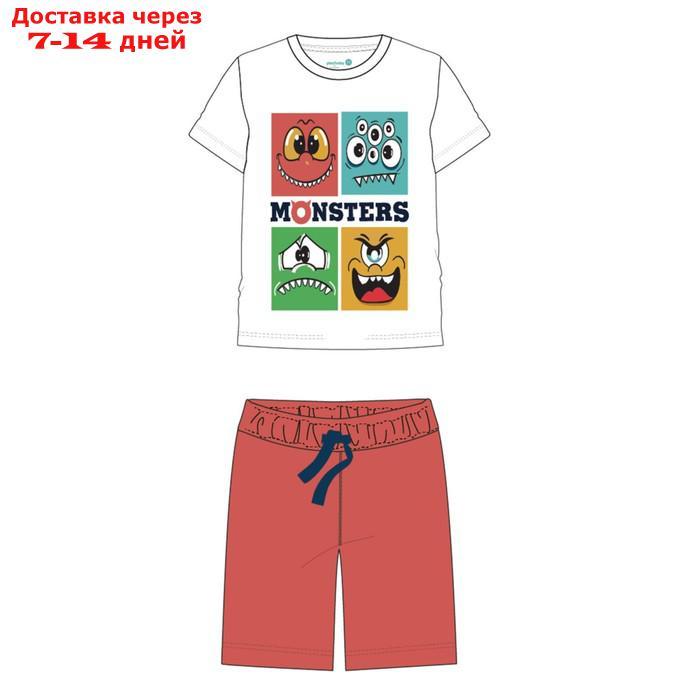 Комплект для мальчика: футболка, брюки, рост 98 см - фото 3 - id-p227008414
