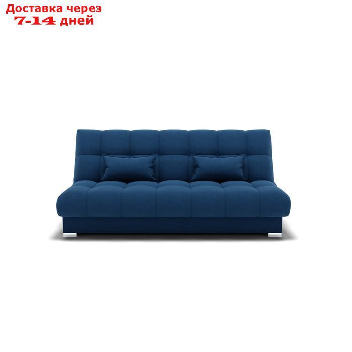 Прямой диван "Фиеста 1", механизм книжка, велюр, цвет гелекси лайт 014 - фото 1 - id-p227065888