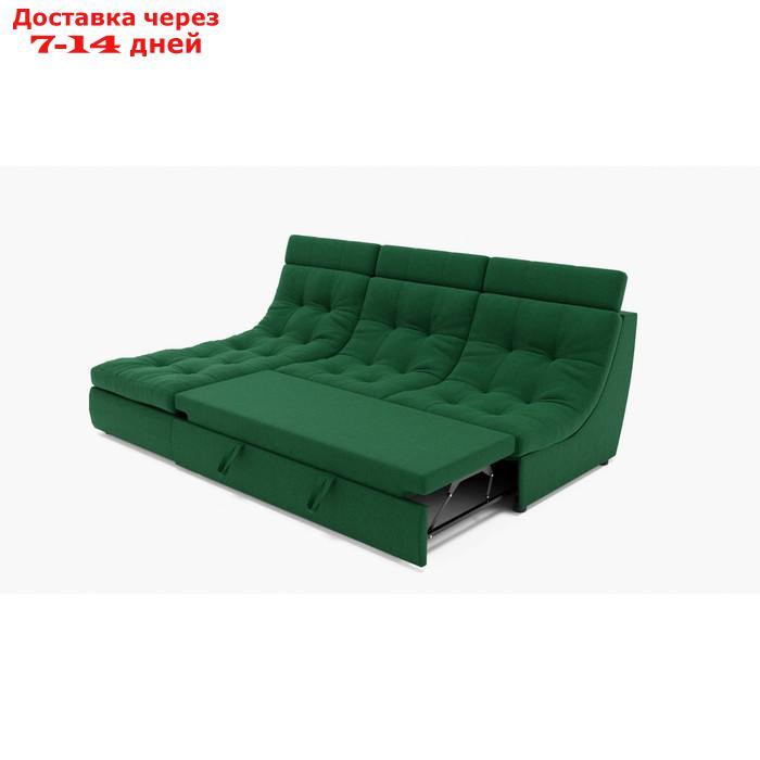 Угловой диван "Монако 2", механизм венеция, угол левый, велюр, цвет гелекси лайт 010 - фото 2 - id-p227065904