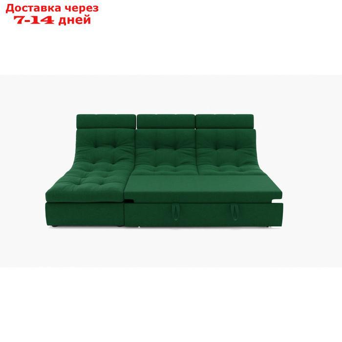 Угловой диван "Монако 2", механизм венеция, угол левый, велюр, цвет гелекси лайт 010 - фото 5 - id-p227065904