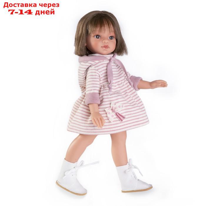Кукла девочка "Ноа", в платье в полоску, 33 см - фото 1 - id-p227051701