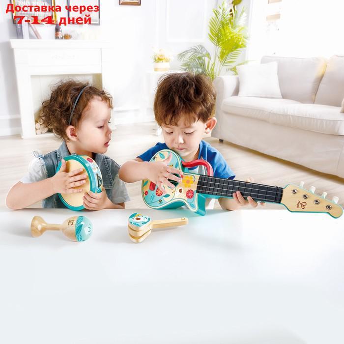 Детский игровой набор музыкальных инструментов, 4в1 - фото 1 - id-p227051704