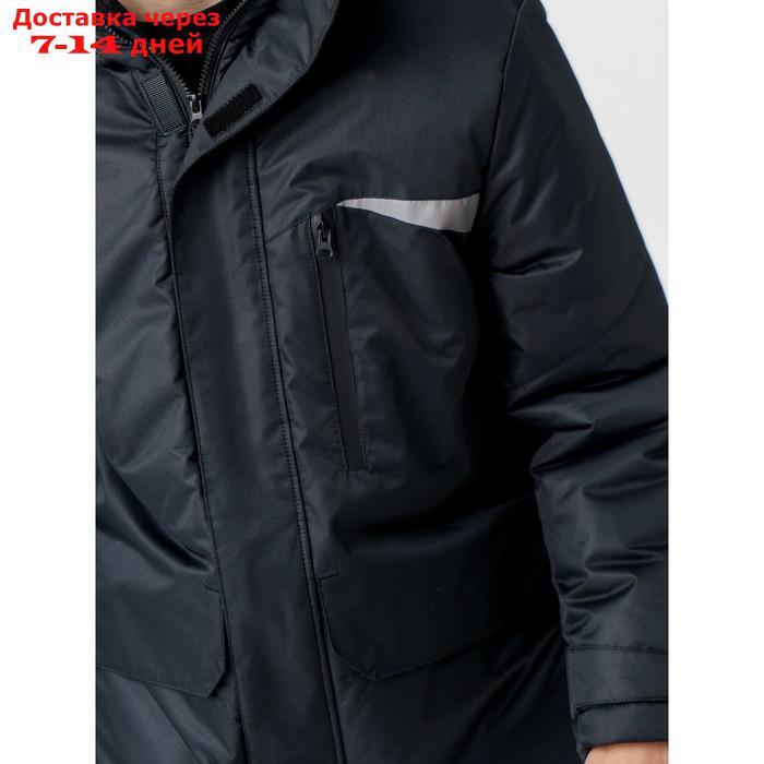 Куртка зимняя для мальчика "Урал", рост 152 см, цвет чёрный - фото 6 - id-p227055176