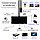 Адаптер - переходник - хаб 5in1 USB3.1 Type-C на HDMI - VGA - jack 3.5mm (AUX) - USB3.0 - USB3.1 Type-C 555693, фото 3
