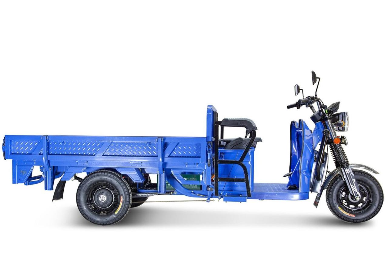 Грузовой электрический трицикл Rutrike Габарит 1700 60V1200W синий матовый - фото 2 - id-p227281626