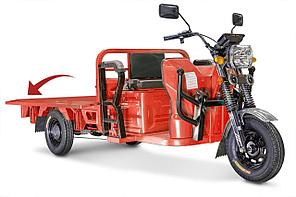 Грузовой электрический трицикл Rutrike Габарит 1700 60V1200W красный