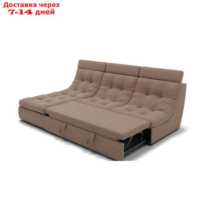 Угловой диван "Монако 2", механизм венеция, угол левый, велюр, цвет гелекси лайт 023 - фото 2 - id-p227065978