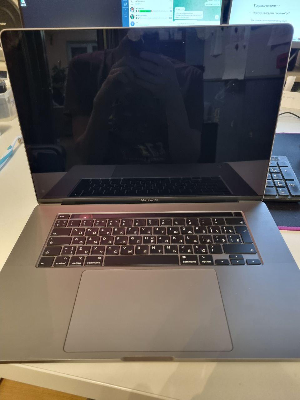 Ноутбук Apple MacBook Pro 16" 2020 a2141 - фото 1 - id-p227281773