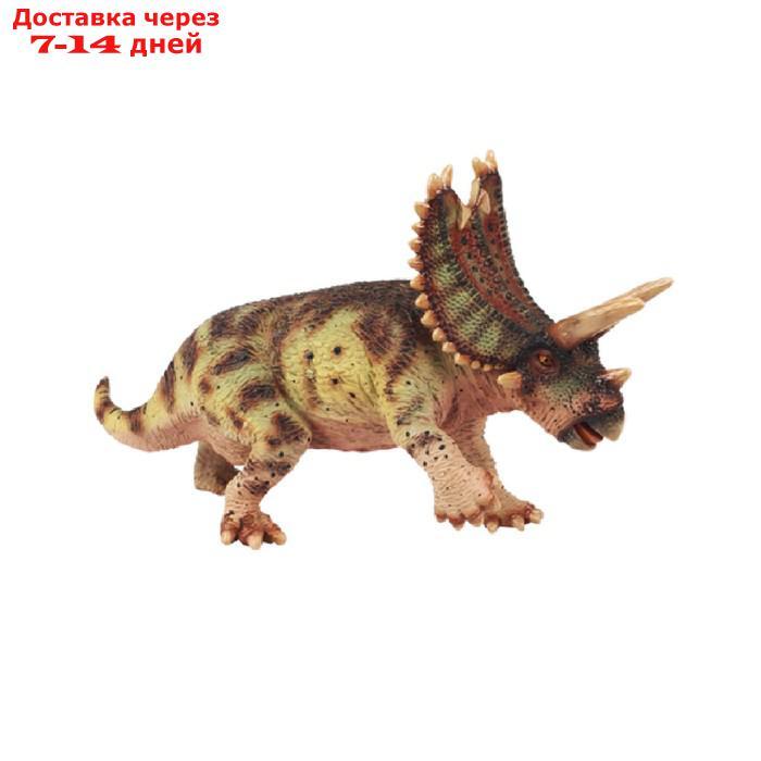 Фигурка динозавра "Мир динозавров", трицератопс, 30 см - фото 1 - id-p227042517