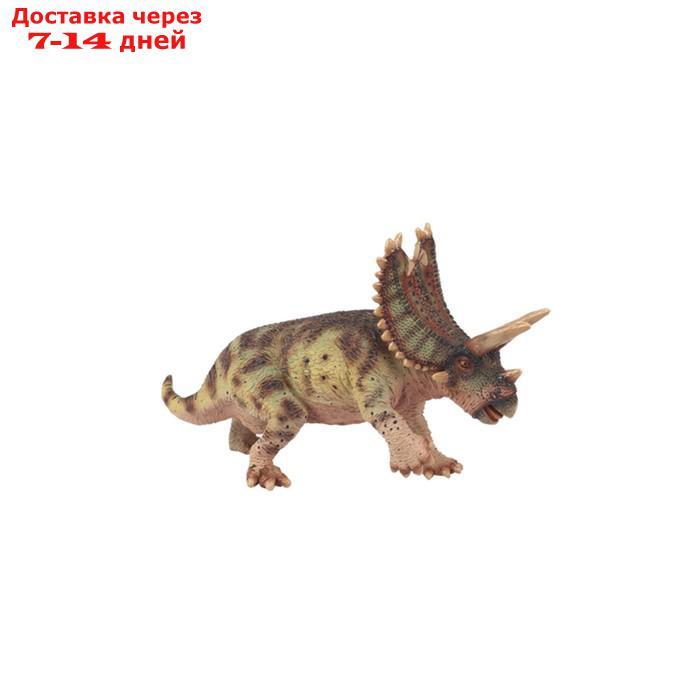 Фигурка динозавра "Мир динозавров", трицератопс, 30 см - фото 2 - id-p227042517