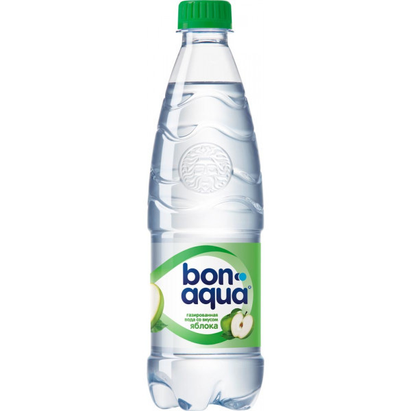 Вода BonAqua со вкусом яблока 1,0л - фото 2 - id-p227281838