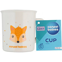 Чашка пластиковая Canpol babies Cute Animals Лисичка 170мл 12+