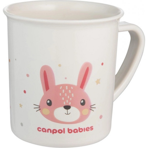 Чашка пластиковая Canpol babies Cute Animals Розовый 170мл 12+ - фото 2 - id-p227281845